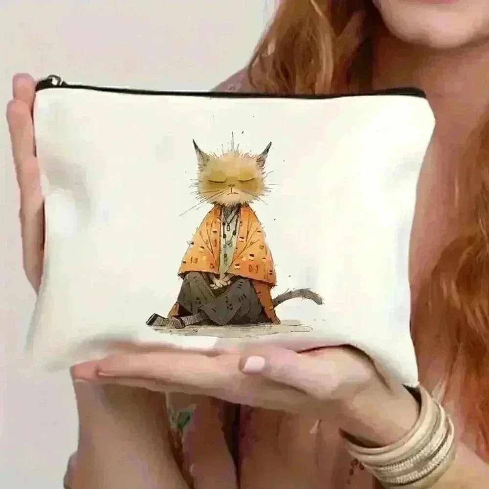 Canvas Makeup Bag